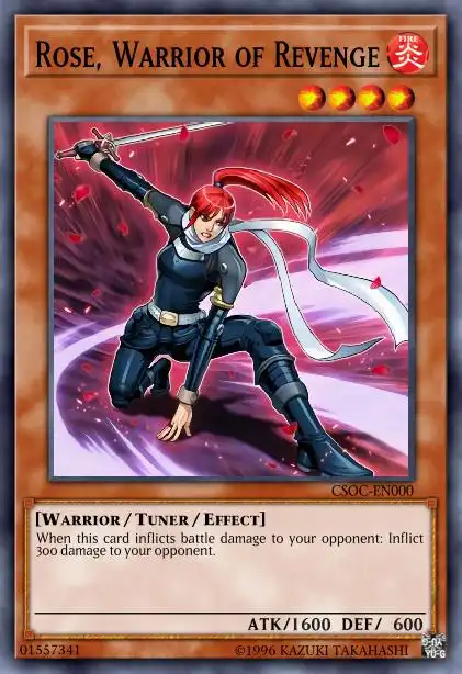 Edison Rulings for Rose, Warrior of Revenge